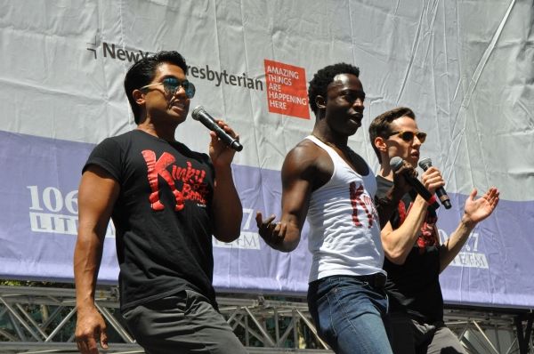 Robert Pendilla, Nick Rashad Burroughs and Sean Patrick Doyle Photo